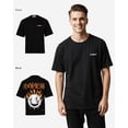 thumbnail image 6 of G West Mens Fire Smile Life Style Oversized T-Shirt White Size- L, 6 of 7