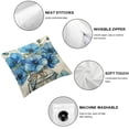 thumbnail image 4 of BANET Throw Pillow Covers Summer Flower Decorative Pillow Cushion Cases for Sofa Couch Living Room Housewarming Party Decor White, 4 of 5