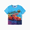 Turquoise, variant on Cars Boys Graphic Tees Lightning McQueen Pixar Radiator Springs Classic Red Blue T-Shirts Sizes 2-9
