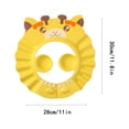 thumbnail image 6 of RAGUPEL 2026 New Shampoo Cap Baby Infant Bath Shower Shield Eye Protection Washing Hair Cover,Prevents Water Splashing with Soft Flexible for Home Bathing for Sensitive Scalp Care Hair Wash Helper, 6 of 7