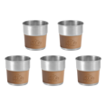 thumbnail image 1 of Taza Taza de camping de 300 ml Apilable Camping para viajes en interiores y exteriores Plata, 1 of 2