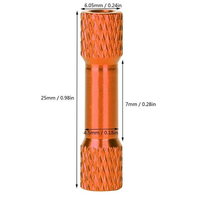 10 Pcs Entretoise M3x25mm en Alliage d'Aluminium Anodisé Filetage Femelle Colonne Équilibrée pour Quadricoptère