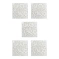 thumbnail image 1 of Yuarrent Panel de pantallas divisorias colgantes de 4 piezas, elegante, ligero y fácil de montar, tabla de pájaros blanca multifuncional Type2 NO2, 1 of 6