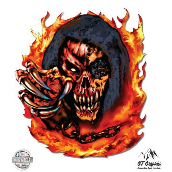 Reaper Claws - 3" Vinyl Sticker - For Car Laptop I-Pad Phone Helmet Hard Hat - Waterproof Decal