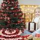 thumbnail image 5 of Wosthever Faldas de árbol de Navidad tela lavable cubierta de Base de moda alfombra redonda resistente al desgaste hogar boda habitación dormitorio Kits de decoración para fiestas Wosthever HA068127-00, 5 of 6