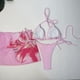 thumbnail image 4 of Trajes de baño para mujer, conjunto de traje de baño estampado de dos piezas a la moda para mujer, trajes de baño para mujer, trajes de baño para mujer, trajes de baño de moda de playa para mujer, 4 of 7
