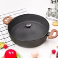 thumbnail image 4 of LOLIPPYY 2Ud Anti Salpicaduras De Para Sartén Cubierta Malla Cocina Color Plata, 4 of 8