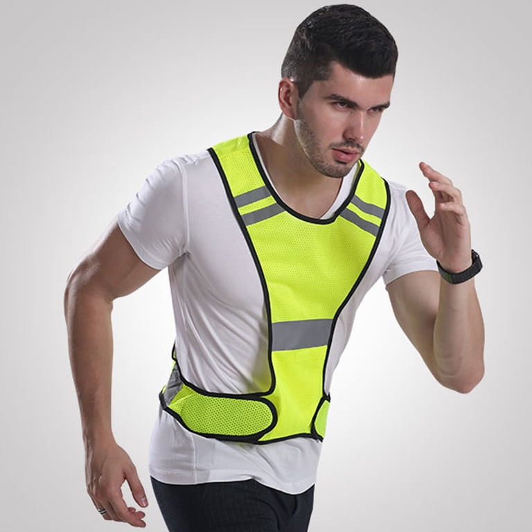 Reflective Night Running Vest, Ultra-thin Safety Vest High