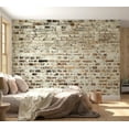 thumbnail image 6 of Tiptophomedecor Background & Patterns Wallpaper Wall Mural - Old Factory Brick Wall, 6 of 8
