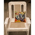 thumbnail image 2 of Carolines Treasures JMK1260PW1818 Eggplant Canvas Fabric Decorative Pillow  18H x18W multicolor, 2 of 2