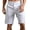 White, variant on Aayomet Mens Swim Trunks Mens Summer Fashion Casual Polyester Peach Skin Printed Beach Shorts Beach Pants Pants,White L