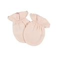 thumbnail image 5 of Gerber Baby Girl Mittens, 4-Pack, Sizes Newborn - 0/3 Months, 5 of 7