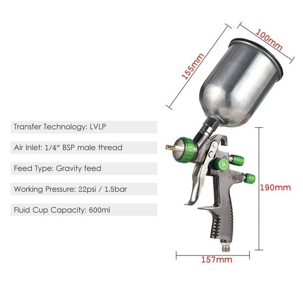 Gravity feed airless paint cheap sprayer