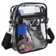 thumbnail image 5 of Bolsa De Mensajero Transparente, Bolsa De Mensajero Transparente Aprobada Por El Estadio Visible En El Interior Para El Trabajo De Negocios Para Hombres Y Mujeres ANGGREK Otros, 5 of 8