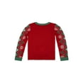 thumbnail image 2 of Jollidays Family Llama Motif Pullover Christmas Sweater for Girls, Sizes S-XL, 2 of 3