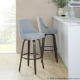 thumbnail image 5 of LumiSource Studded Marcel 30" Fixed-Height Barstool - Set of  2, 5 of 12