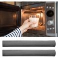 thumbnail image 3 of 2PCS Refrigerator Door Handle Covers, Kitchen Appliance Handle Covers Oven Dishwasher Door Cloth Protector Keep Your Fridge Microwave Oven Stove or Dishwasher Clean(Grey), 3 of 8