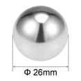 thumbnail image 2 of Uxcell Billes de Roulement Métriques en Acier Inoxydable 304 G100, Bille Roulante de Précision 26 mm, 2 of 3