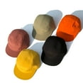 thumbnail image 2 of Short Brim Cap Unisex Solid Adjustable Fashionable Solid Color Replacement Sunproof Decorative Stylish Casual Adjustable Fashionable Baseball Hat Red, 2 of 7