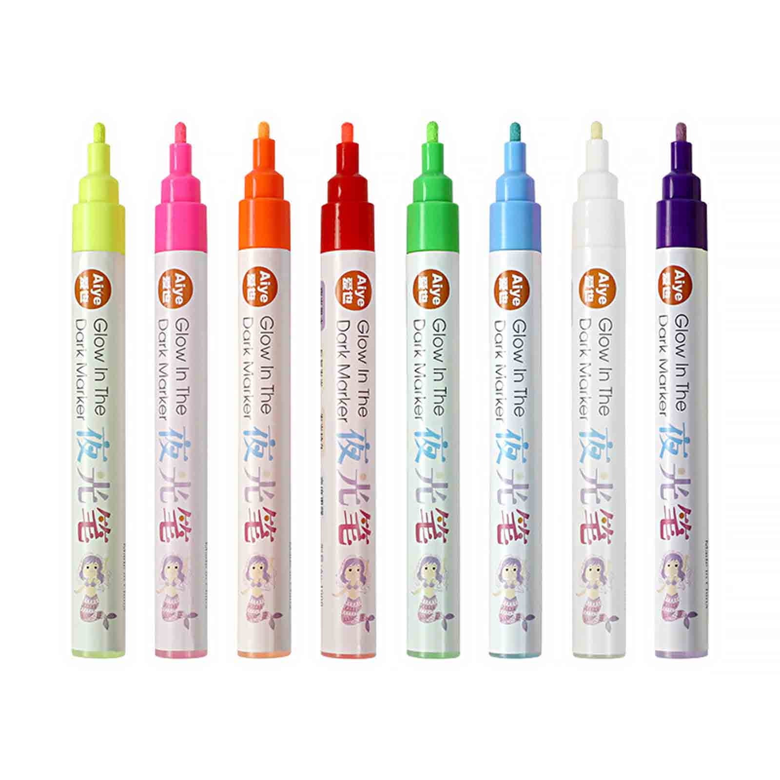 Cadorn Colorful Glow - in - the - Dark Pens - Add a Magical Touch to Your Writing and Drawing!
