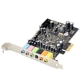thumbnail image 3 of Tarjeta de sonido PCIe de 7.1 canales con sonido envolvente estéreo PCI-E, sistema de audio de 7.1 canales integrado CM8828, 3 of 6
