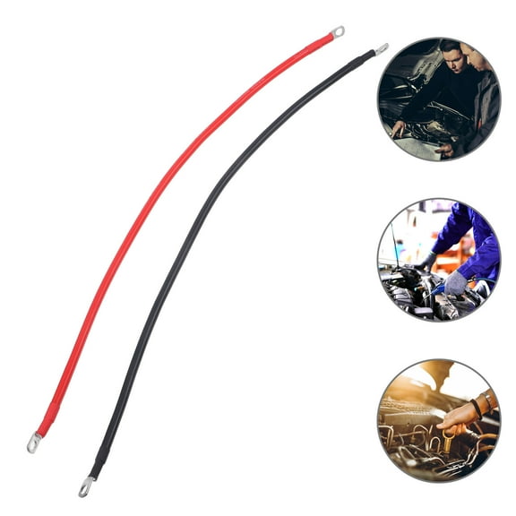 IDEANATEGRATE Automotive Cable 2Pcs 19.7X0.55X0.35In