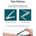 thumbnail image 5 of ONLYEOR Anti-Splash Nail Clipper A with File, Special for Nail Groove & Thick Toenail, Heavy Duty Toenail Pliers, For Home Use, 5 of 5
