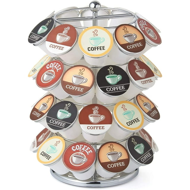 Nifty Solutions Coffee Pod Carousel Compatible with KCups, 40 Pod