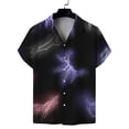 thumbnail image 4 of Camisas florales unisex para hombre y mujer, novedad de verano, camisa de manga corta con solapa y estampado 3D, moda urbana para niño y niña, camisetas de playa hawaianas, 4 of 4