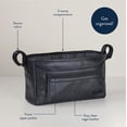 thumbnail image 3 of Bolsa organizadora ajustable para cochecito Itzy Ritzy, negra, 3 of 7