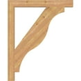 thumbnail image 3 of Ekena Millwork 3 1/2"W x 34"D x 42"H Funston Block Smooth Bracket, Western Red Cedar, 3 of 4