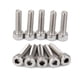 thumbnail image 1 of Tornillos de acero inoxidable 104 con cabeza hexagonal Allen Hardware Zulema Tornillos de acero inoxidable M4, 1 of 2