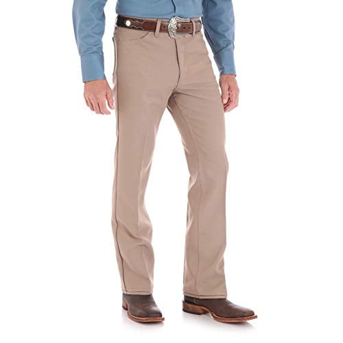 Wrangler - wrangler men's wrancher dress jean, tan, 32x34 - Walmart.com ...