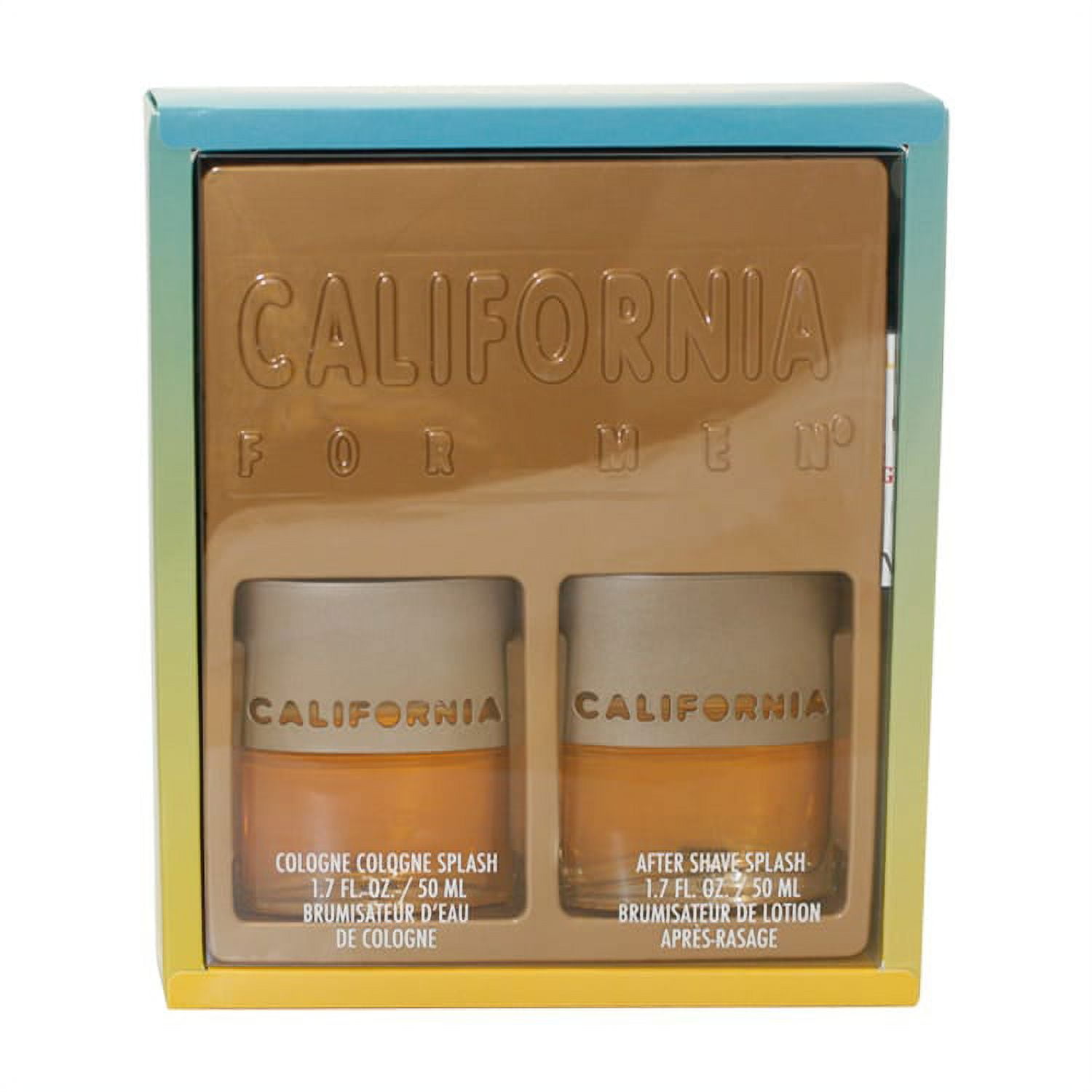 Dana California For Men Cologne 2PC Gift Set Cologne Splash & After Shave Splash