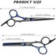 thumbnail image 2 of Barber Scissors Set 11pcs Japanese Stainless Steel Blades with Thinning Shears Comb Clips for Salon, 2 of 4