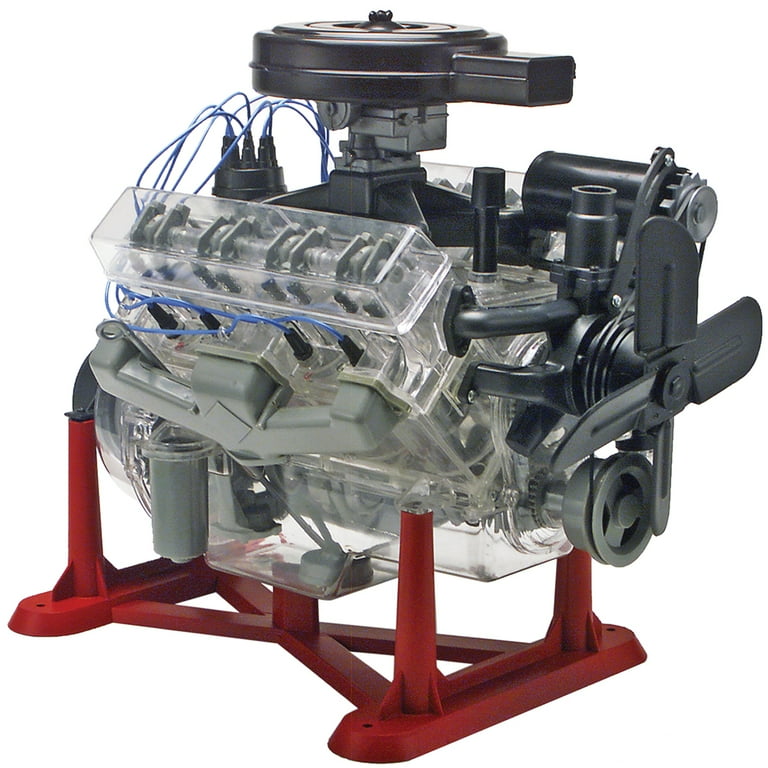 Revell Car Assembly Kit: 1:4 Scale Visible V-8 Engine Model
