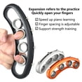 thumbnail image 2 of Guitar Finger Expander Rotatable Adjustable Smooth Surface Improve Flexibility Portable Finger Training Universal Violin Left Hand Finger Extension Stretcher for Beginner, 2 of 7