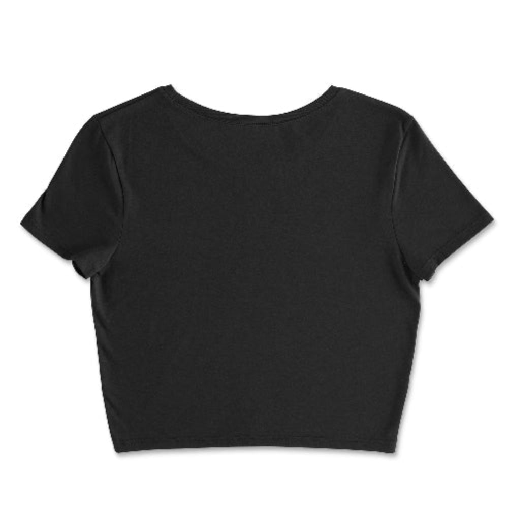 Toyota Retro Logo Womens Crop Top Iconic Style Redefined