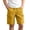 Yellow, variant on Rvasteizo Boys Solid Pocket Elastic Waist Cargo Crop Shorts Sports Shorts for 3-15 Years