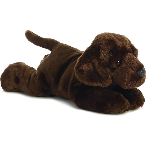 Aurora Flopsie Max Chocolate Lab 12"