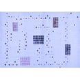 thumbnail image 1 of Ahgly Company Indoor Rectangle Solid Blue Modern Area Rugs, 3' x 5', 1 of 4