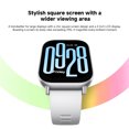 thumbnail image 3 of Redmi Watch 5 Active Smartwatch with 2" Display - 18-Day Battery, 5ATM Waterproof, Health Monitor, Midnight Silver Silicone Strap, 3 of 8