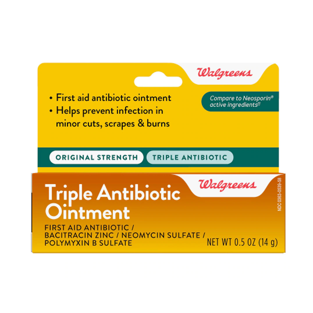Walgreens First Aid Triple Antibiotic Ointment