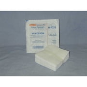 McKesson USP Type VII Gauze Sponge Cotton Gauze, 16-Ply, 4 X 4 Inch Square, Sterile, Pack of 10