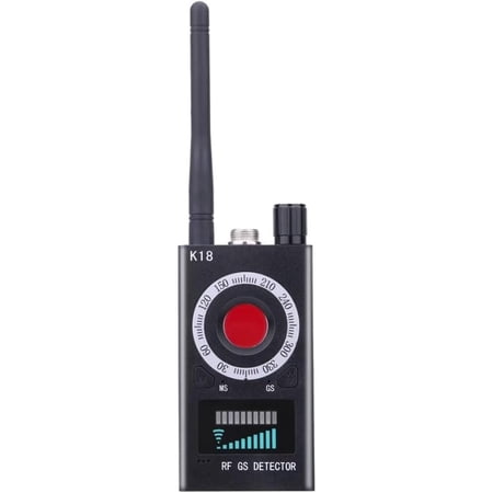 Hidden Camera Detectors Bug detectors Wireless Signal Detector Infrared Light Camera Detection, GPS Anti-Tamper, 4 Professional Modes RF Detector-K18