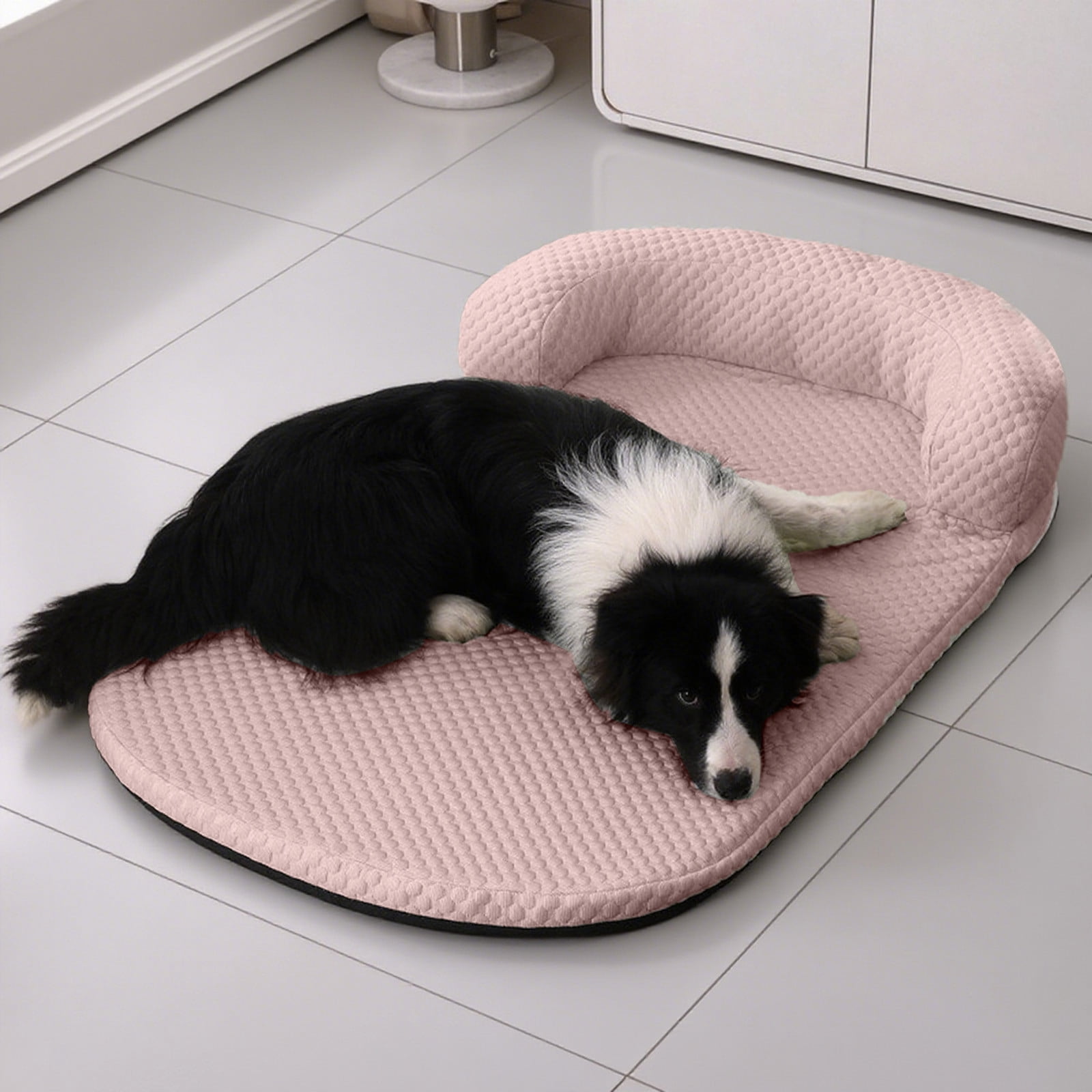Pet Supplies Large Dog Bed Mat for Summer Comfort Machine Washable Pet Cushioned Mat Indoor Outdoor Use for Small to Large Dogs and Cats