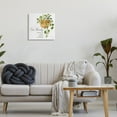 thumbnail image 2 of Stupell Industries Grows in Faith Family & Friends Inspirational Quote Green Plant Graphic Art Gallery-Wrapped Canvas Print Wall Art, 17x17, by Marla Rae, 2 of 5