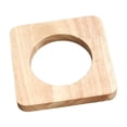 thumbnail image 4 of TISHITA Coffee Filter Cup Stand Pour over Coffee Dripper Rack Wooden Classic Sturdy Coffee Cup Holder for Dorm Home Tea Party Friends Yellow, 4 of 8