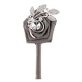 thumbnail image 2 of Seda Rose Boutonniere Ramillete Novio Broche Pin para boda de graduación Gris, 2 of 9