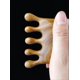 thumbnail image 4 of Green sandalwood wide-tooth comb scalp massage static-free men and women wooden hair comb octopus, 4 of 5